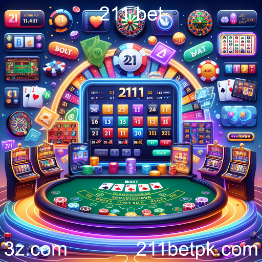 Explorando os Jogos de Cassino no 211 Bet